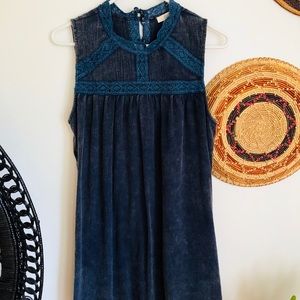 Navy blue dress